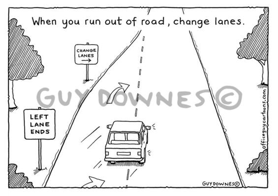 Change lanes