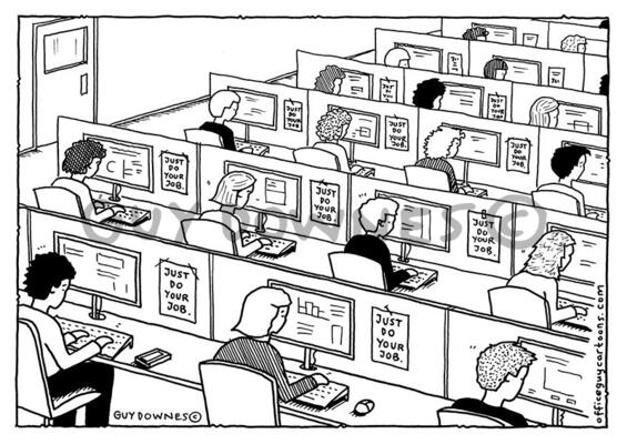 Desk cubicle reminder