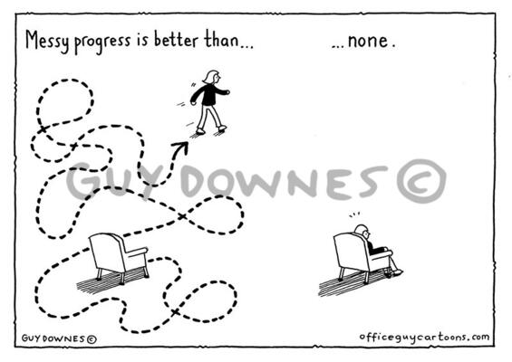 Messy progress
