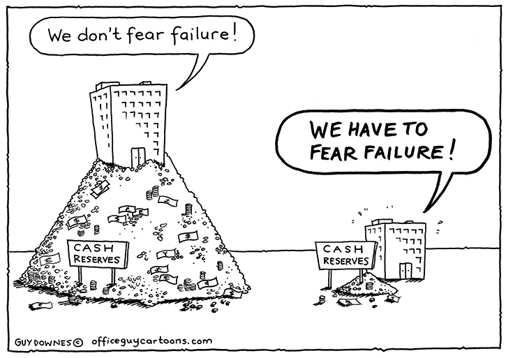 Cartoon – Fear of Failure | HENRY KOTULA