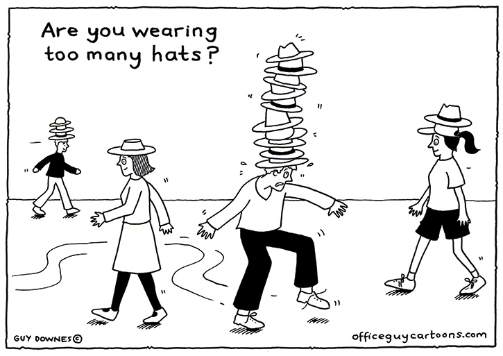 Too many hats