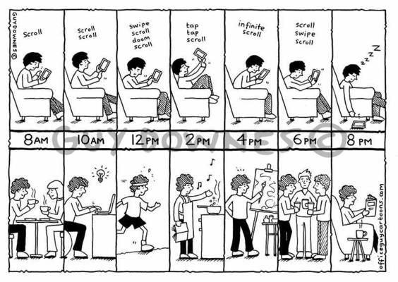 Stop Scrolling. Start Doing.