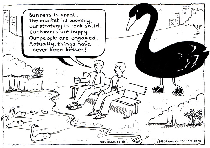 Black Swan - Cartoons