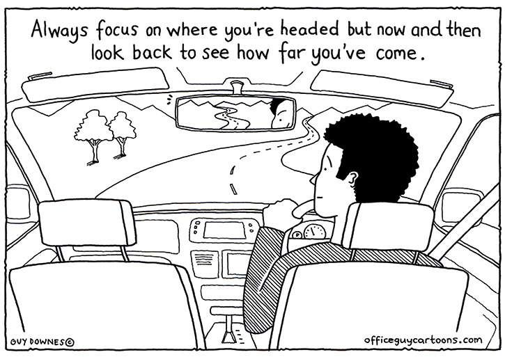Rear View Mirror Office Guy Cartoons, Cartoon Pictures Rear View Mirror